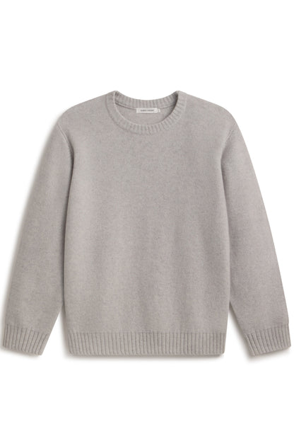 Relaxed Crewneck Wool Sweater